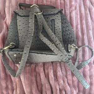 Gorgeous faux alligator backpack